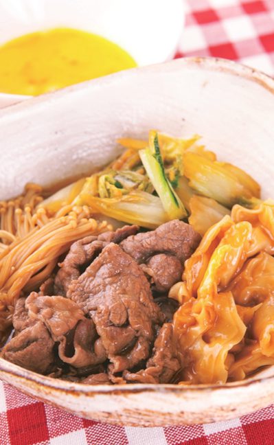 もちもち食感がくせになる! すきやき煮 もちもち食感がくせになる! すきやき煮